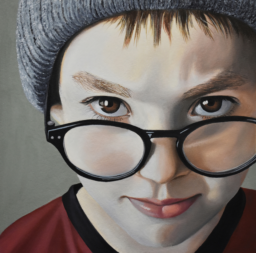Say What, Oil on Paper, 15x15.JPG